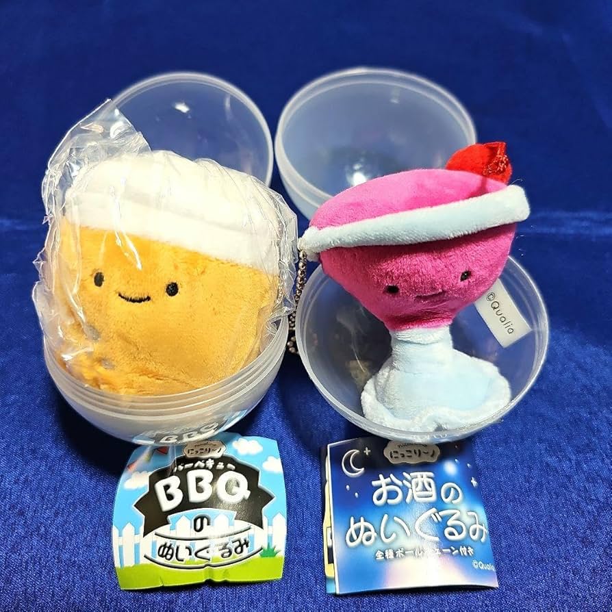 Amazon.co.jp: クオリア にっこりーノお酒のぬいぐるみ バーベキュー